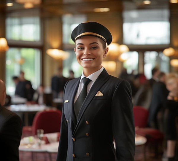 从服务到服务，打造品质酒店，关注形象礼仪，提升服务体验。