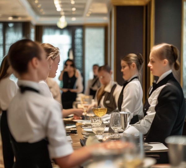 酒店服务礼仪实训，构建专业素养与职业素养